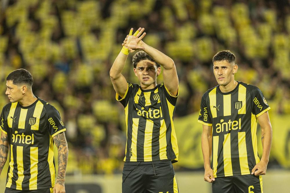 Nahuel Herrera en la previa del partido ante Danubio, del que salió lesionado a los 2 minutos