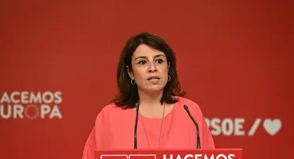 La ex número dos del PSOE, Adriana Lastra.
