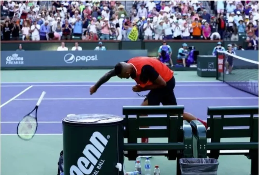 El momento de ira de Kyorgios