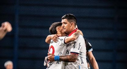 La foto junto a Diego Polenta