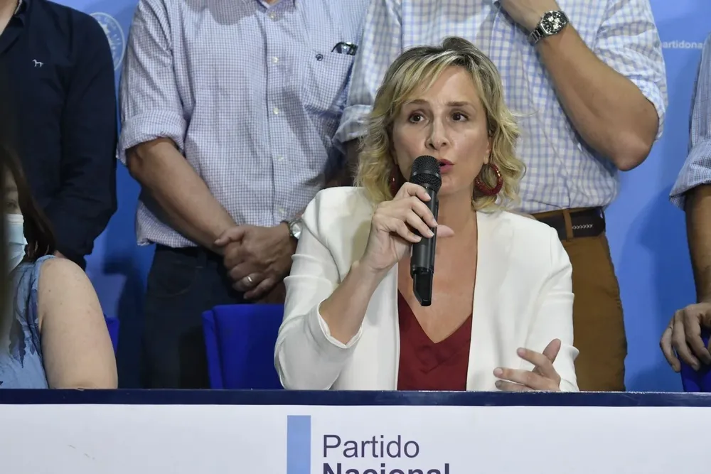 Laura Raffo, presidenta de la Departamental del Partido Nacional en Montevideo