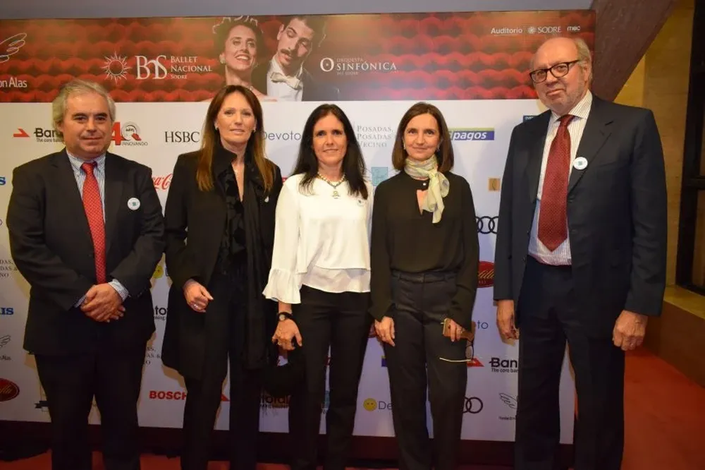 José Rodríguez, Mercedes Castilla, Virginia Garcia, Mariana Giménez y Eduardo Ameglio