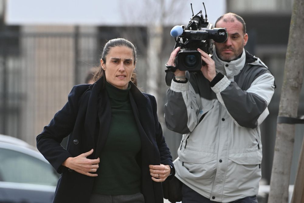 Montse Tomé presta declaración.