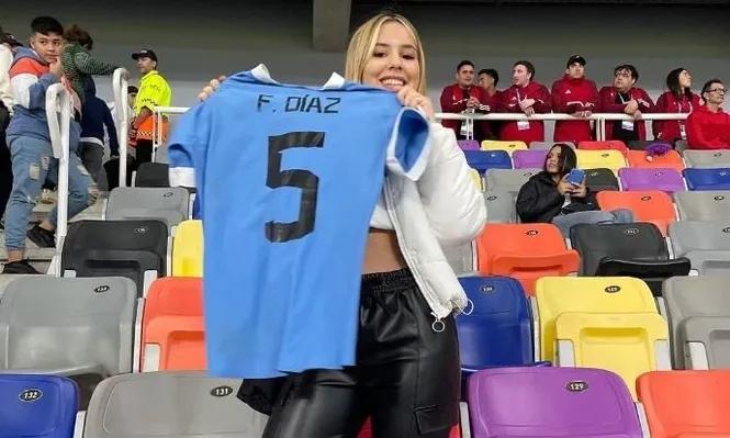 Martina Díaz, novia de Fabricio