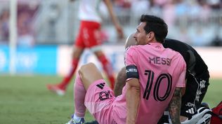 La lesión de Lionel Messi con Inter Miami contra Necaxa en la League Cup&nbsp;