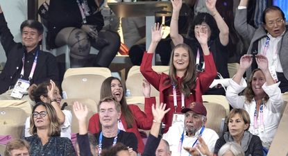 La princesa Leonor y la infanta Sofía en los Juegos Olímpicos de París