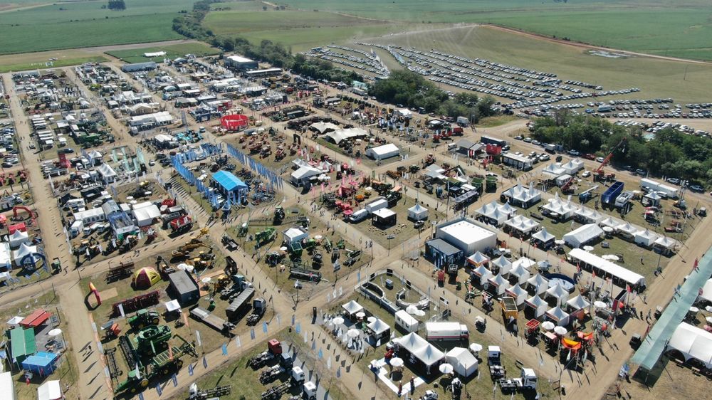 Expoactiva Nacional: el predio está sobre la ruta 2, en Soriano, próximo a la capital departamental.