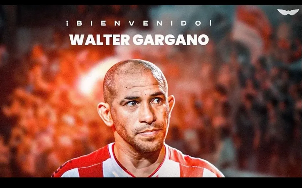 Walter Gargano fue presentado en River Plate