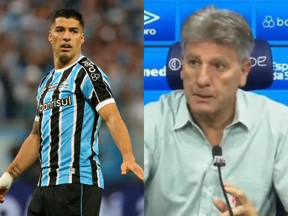 Luis Suárez y Renato Gaucho