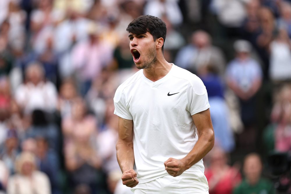 Carlos Alcaraz palpita la final de Wimbledon.