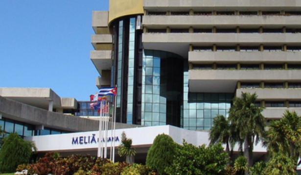 Hotel Meliá en La Habana.