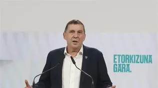 Otegi reivindica la independencia del País Vasco sin ansia ni prisa.