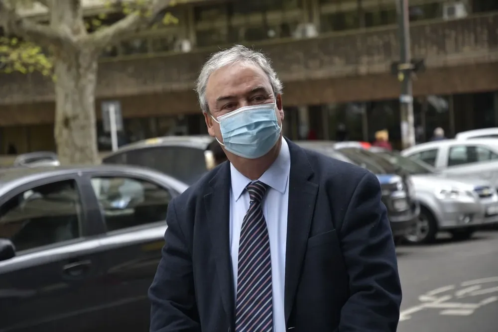 El ministro de Transporte y Obras Públicas, Luis Alberto Heber.