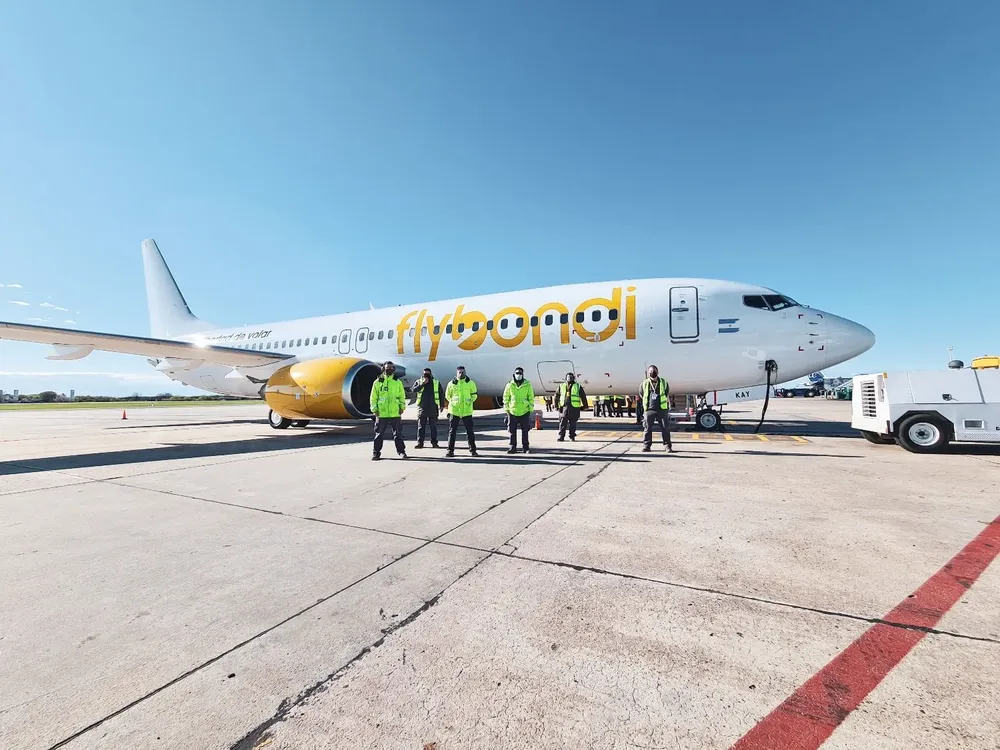 Avión de Flybondi