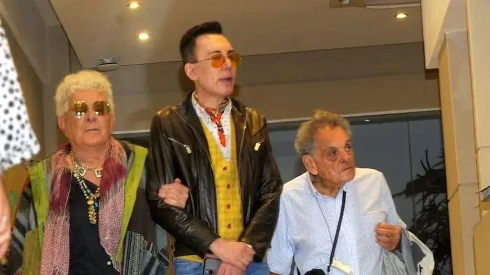 Carlos Perciavalle y Marcelo Polino Visitaron a Antonio Gasalla, también se encontraba Carlos, el hermano de Antonio