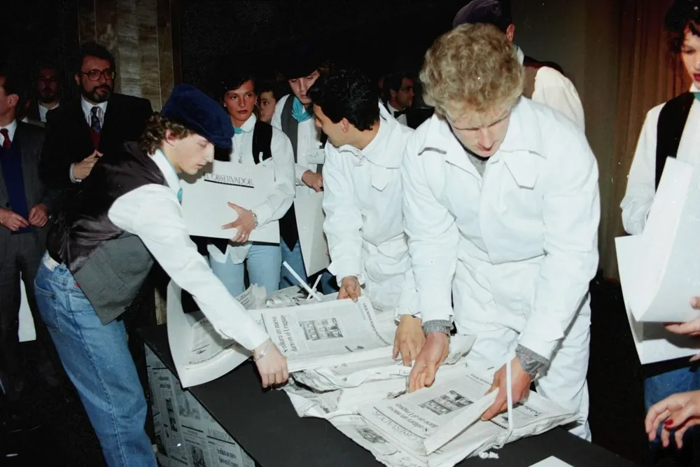 Lanzamiento de El Observador, 1991