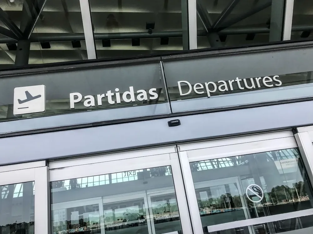 Partidas en el Aeropuerto Internacional de Carrasco