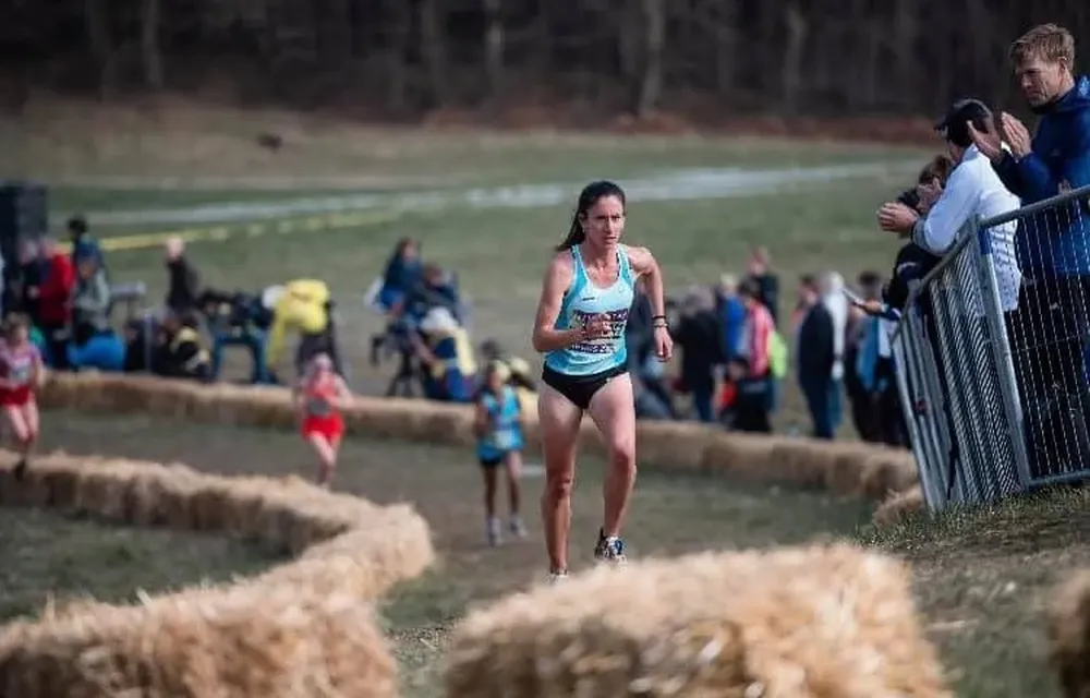 Pía Fernández en el Mundial de Cross Country de Dinamarca 2019