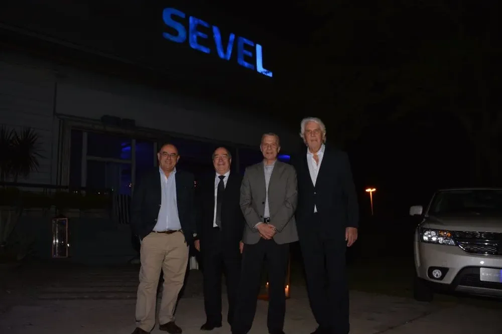 Alberto Gourgues, Fernándo Planes, Carlos López y Juan Acarlos Gorini