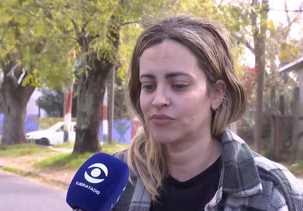 Ximena, una de las damnificadas por el robo