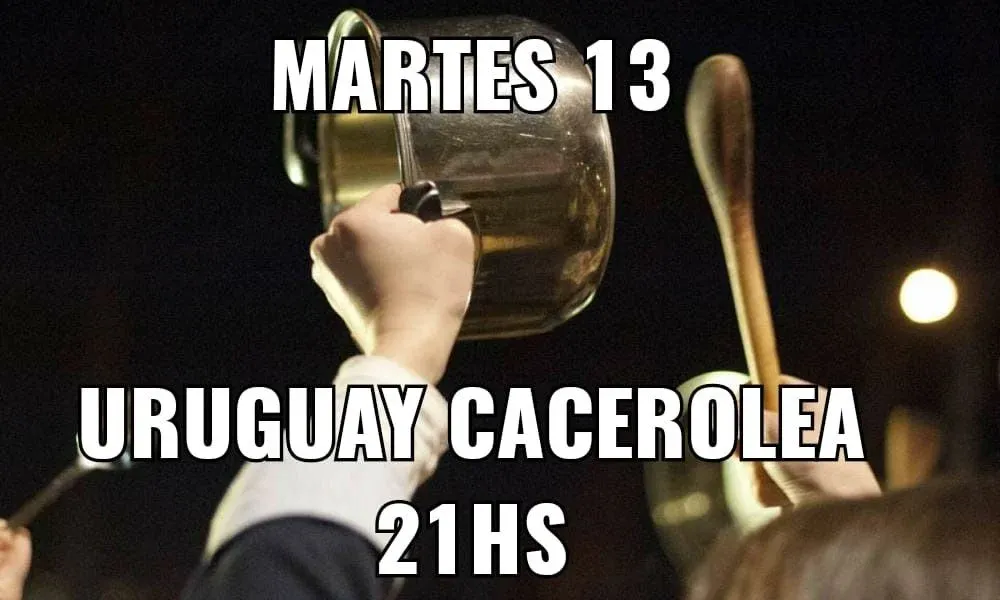 Una de las imágenes con las que se convocó a través de las redes