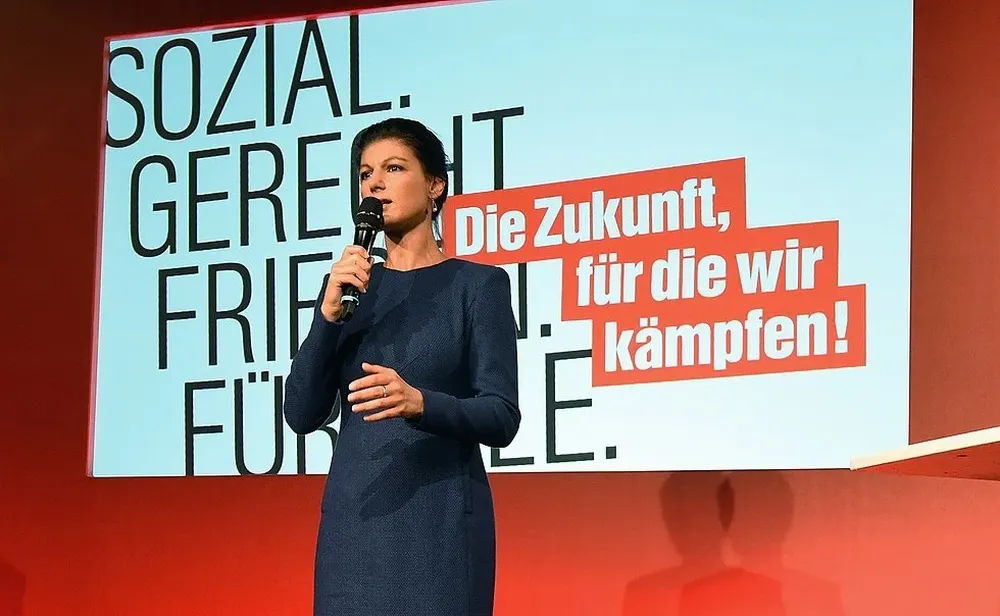 Sahra Wagenknecht, líder de Alternativa para Alemania.