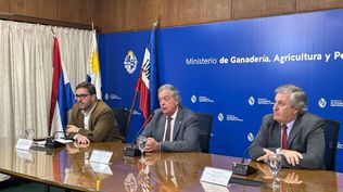 MGAP: Juan Ignacio Buffa, Fernando Mattos y Conrado Ferber.