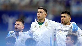 Emiliano Martínez de la selección de Argentina