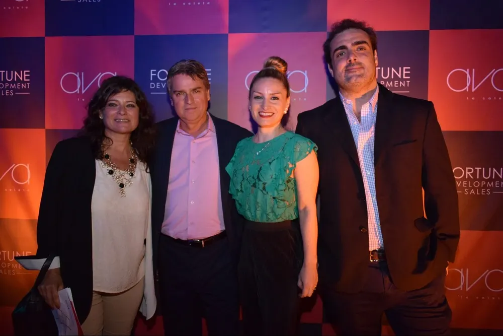 Virginia Martínez, Pablo Hontou, Fernánda Felipez y Santiago Rouco Va