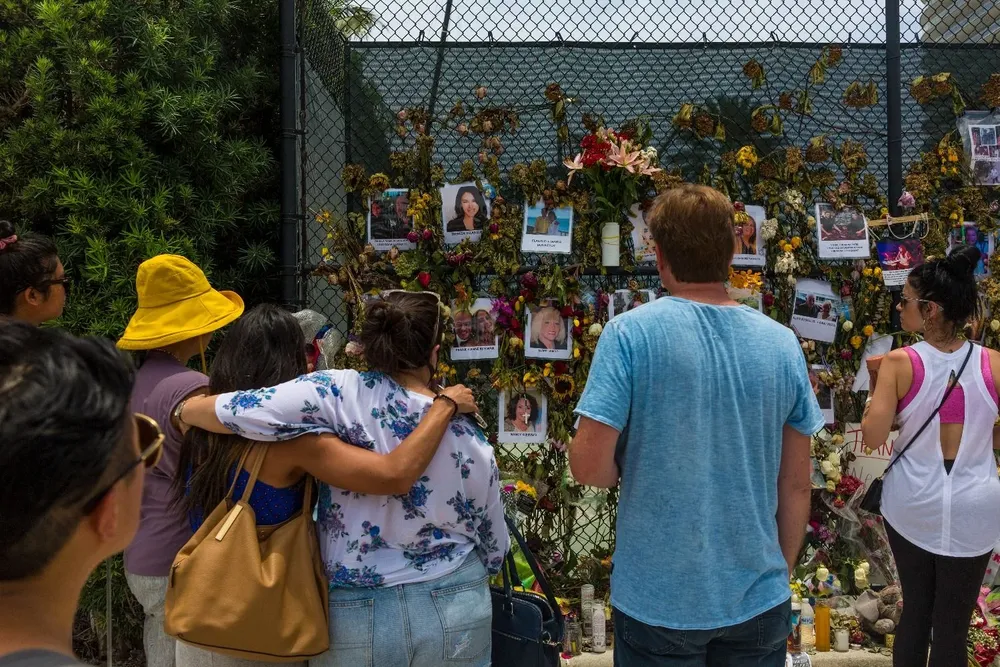 El edificio Champlain Towers era parte de un residencial de 12 pisos