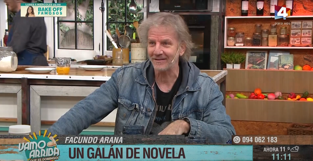 Facundo Arana en Vamor Arriba, Canal 4