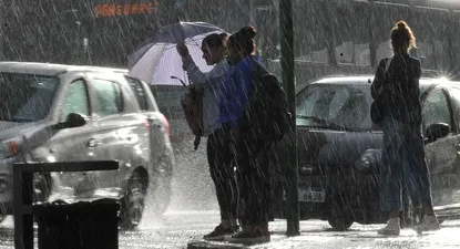 Se espera un día caluroso y nublado, con lluvias, en Montevideo
