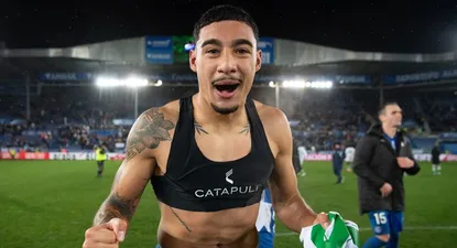 Carlos Benavídez celebró la clasificación de Alavés sobre Betis con su gol por la Copa del Rey