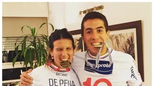 María Laura Muxi votando en las elecciones del sábado