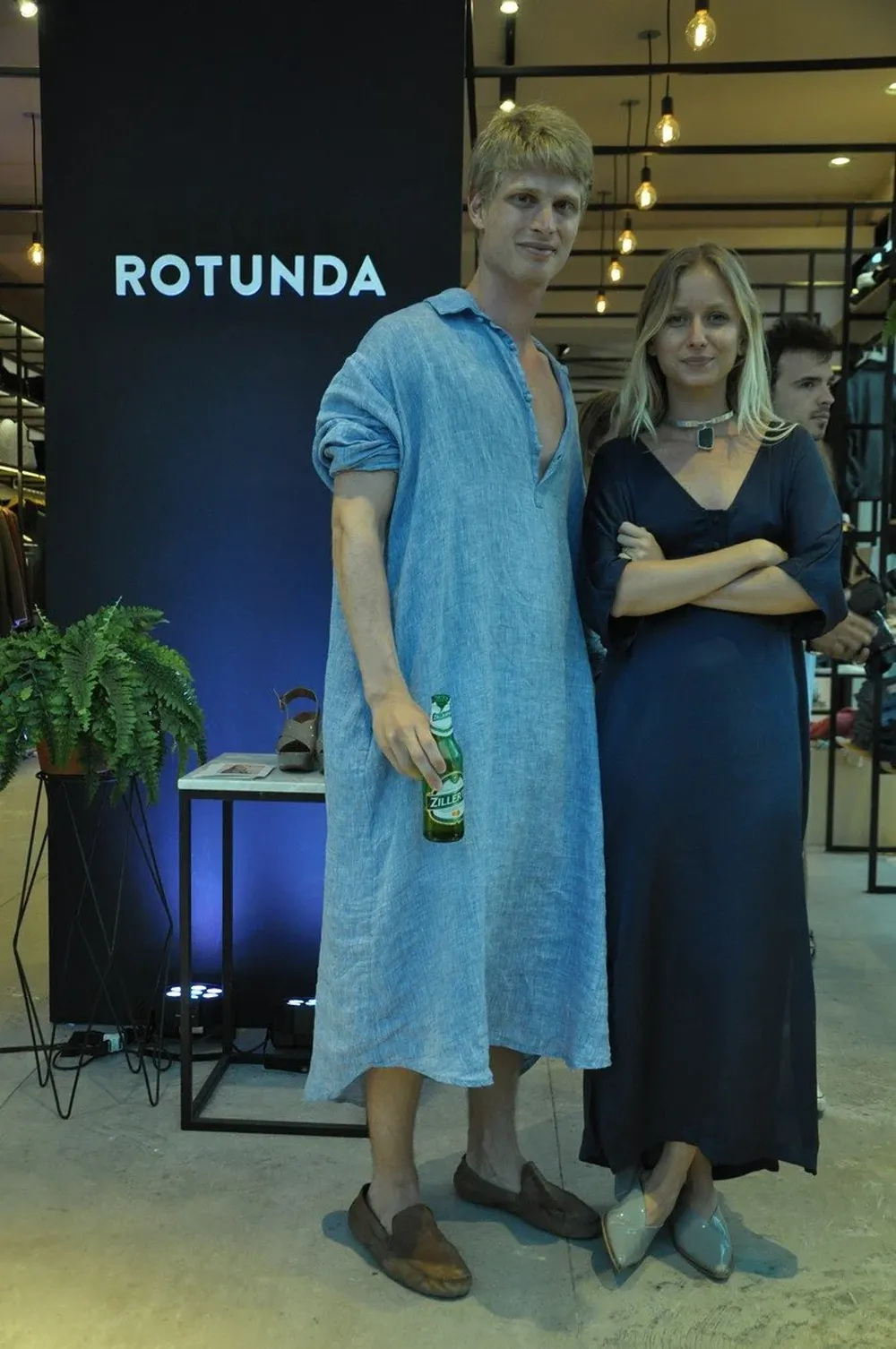 Kevin Jakter y Sofía Dominguez