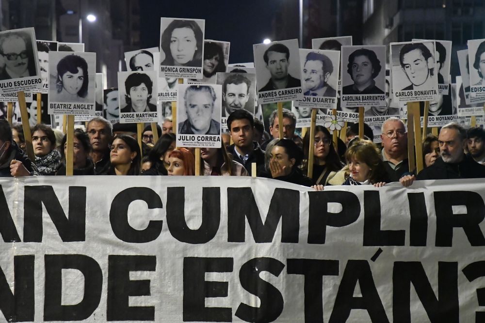 Marcha por los desaparecidos. Archivo