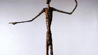 El hombre que apunta, de Alberto Giacometti