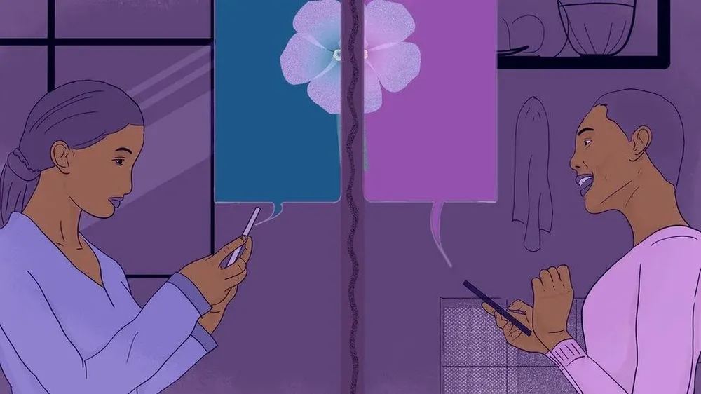 La violeta azul es una metáfora para referirse al amor lésbico