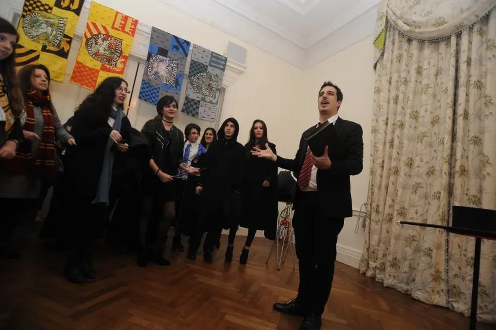 En el aniversario del mago más célebre de la literatura, no pudo faltar la magia.