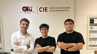 Ignacio Mazzilli, Joaquín Hernández&nbsp; y Martín Díaz