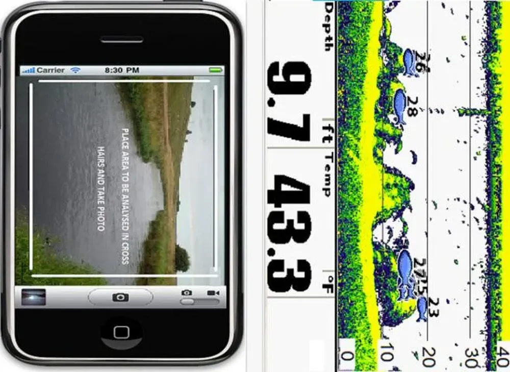 La aplicación FishFinder está disponible en iTunes a US$ 3