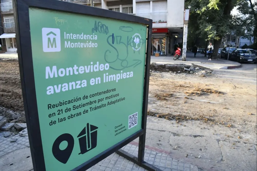 Aviso de la Intendencia desde el que se puede escanear el mapa interactivo