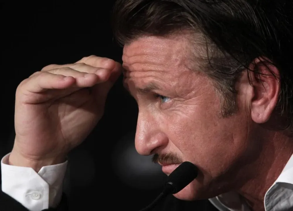 El actor estadounidense Sean Penn