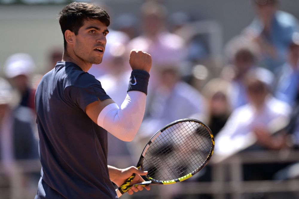 Carlos Alcaraz prepara la gira sobre césped.