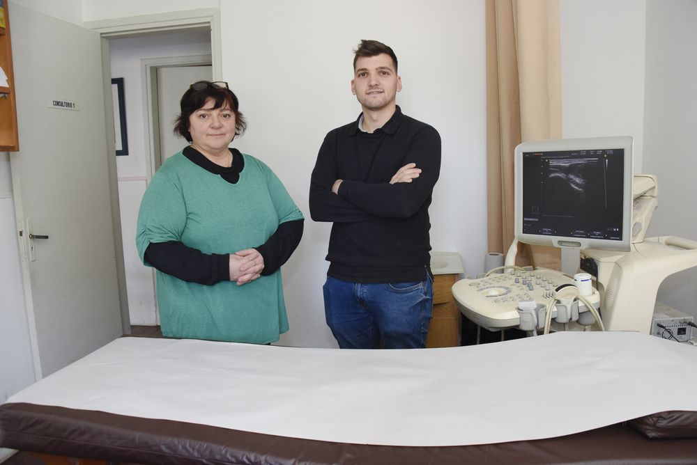 María Inés Fernández y Mathías Barrios Fernández