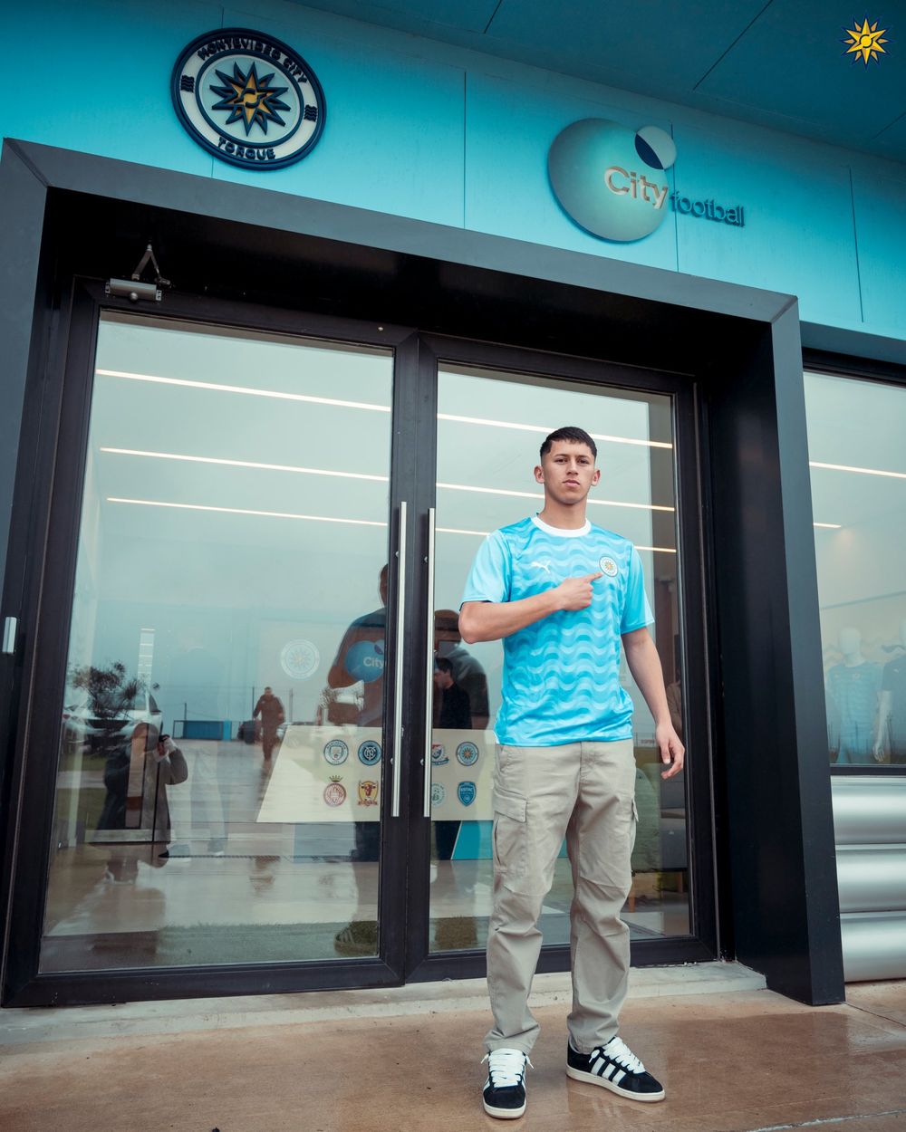 Nahuel Da Silva fue presentado en Montevideo City Torque