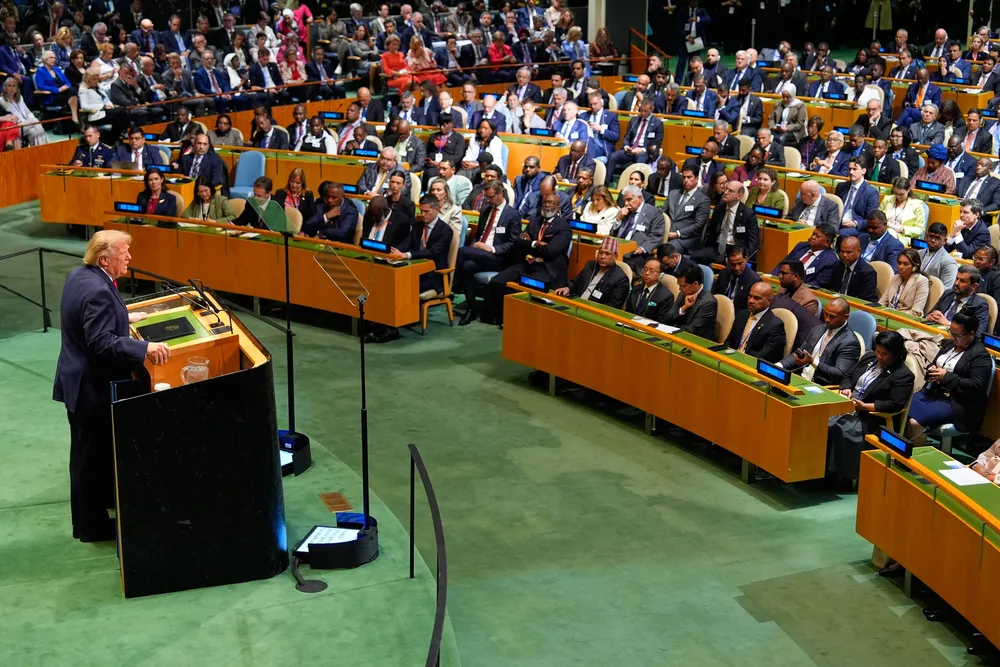 Trump en la Asamblea de la ONU