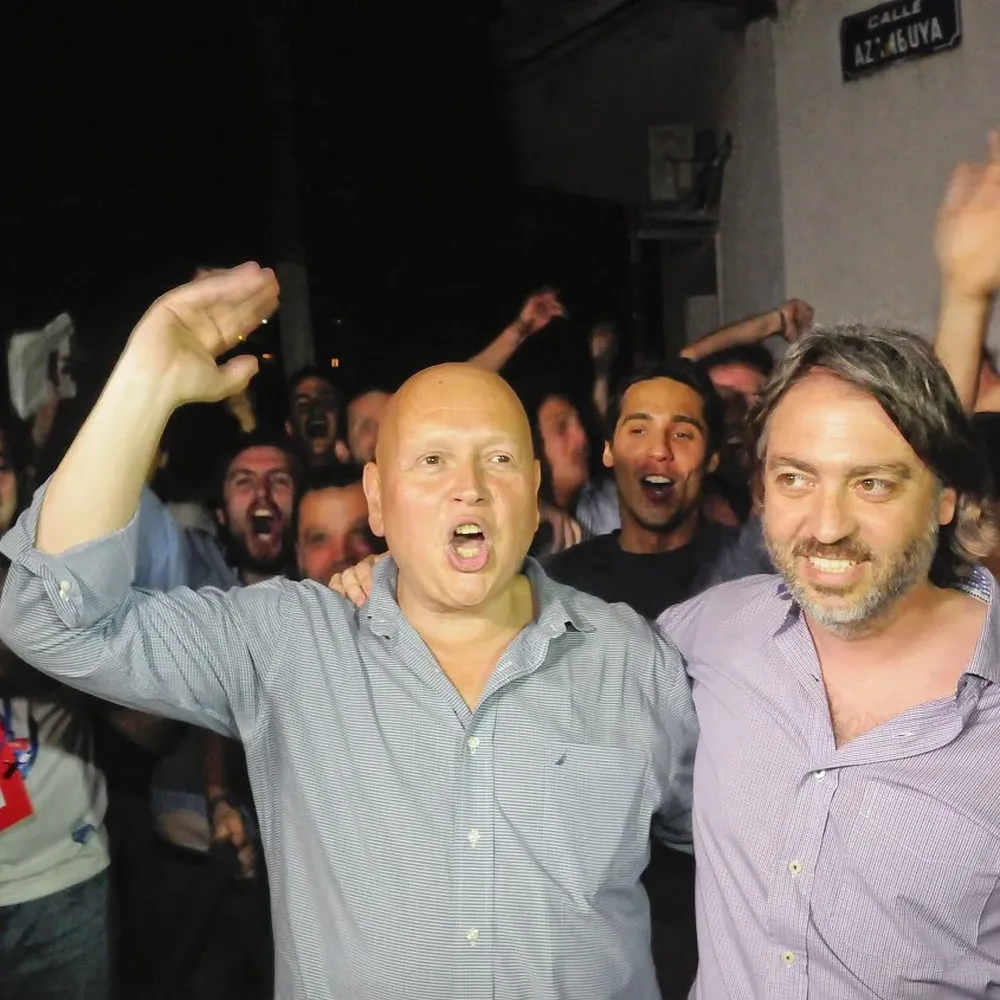 José Luis Rodríguez y Álvaro Paz