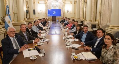 Guillermo Francos se reúne con los jefes de bloque del PRO y la UCR de cara a las sesiones extraordinarias