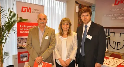 Edgardo Villanueva, Rosana Miguez y Gerardo Turnes